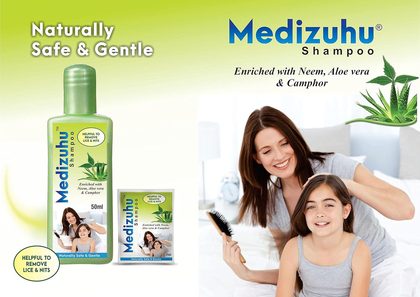 Medizuhu Anti-Lice Herbal Shampoo – 50ml