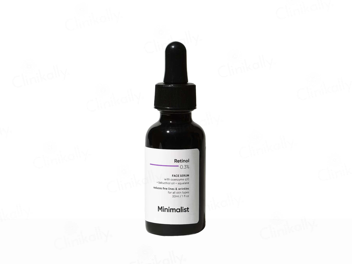 Minimalist 0.3% Retinol Face Serum with Coenzyme Q10 (30ml)