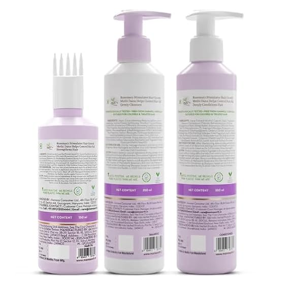 Mamaearth Rosemary Hair Fall Control Kit - 650 ml