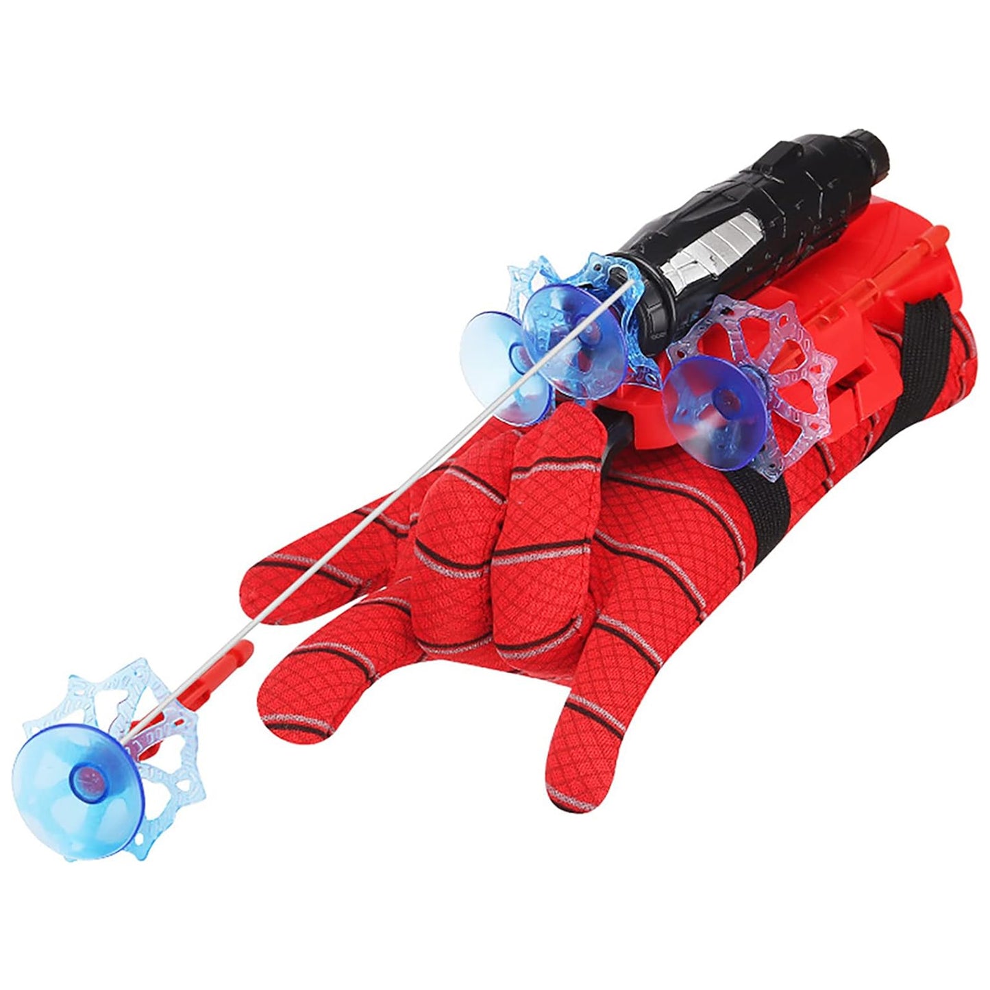 HeroGlove™ Web Shooter Toy for Kids – Superhero Launcher Wrist Glove with Sticky Wall Soft Bomb | Role-Play & Cosplay Toy (1 Set)