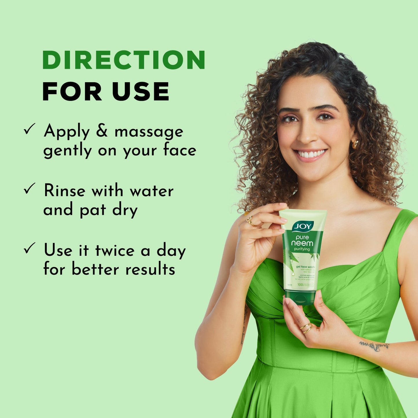 Joy Pure Neem Skin Purifying Face Wash – 150ml