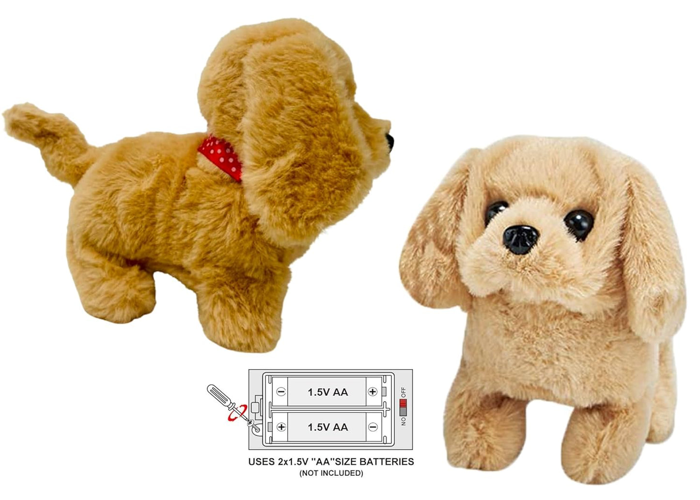 WoofyBuddy ā Interactive Electronic Plush Puppy