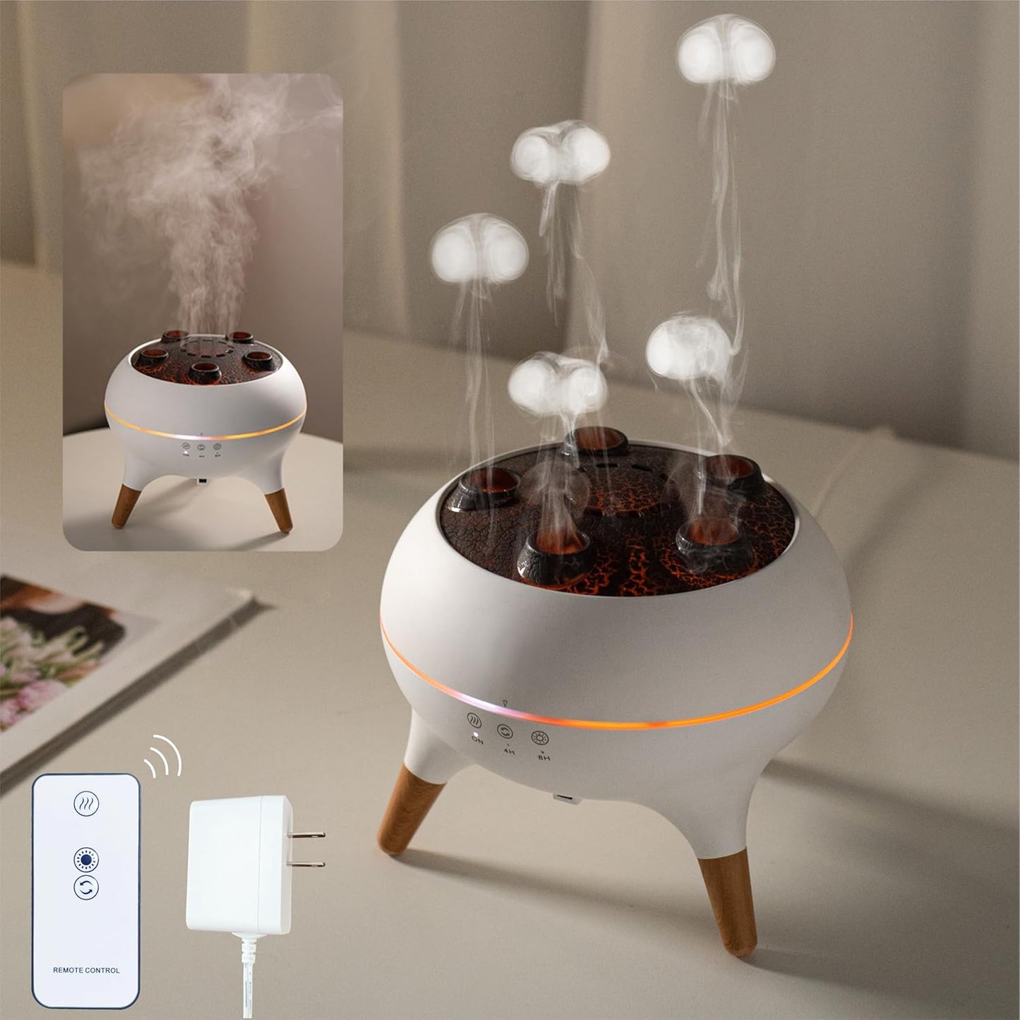 Aqua Aura Jellyfish Humidifier – Breathe Easy, Glow Deeply