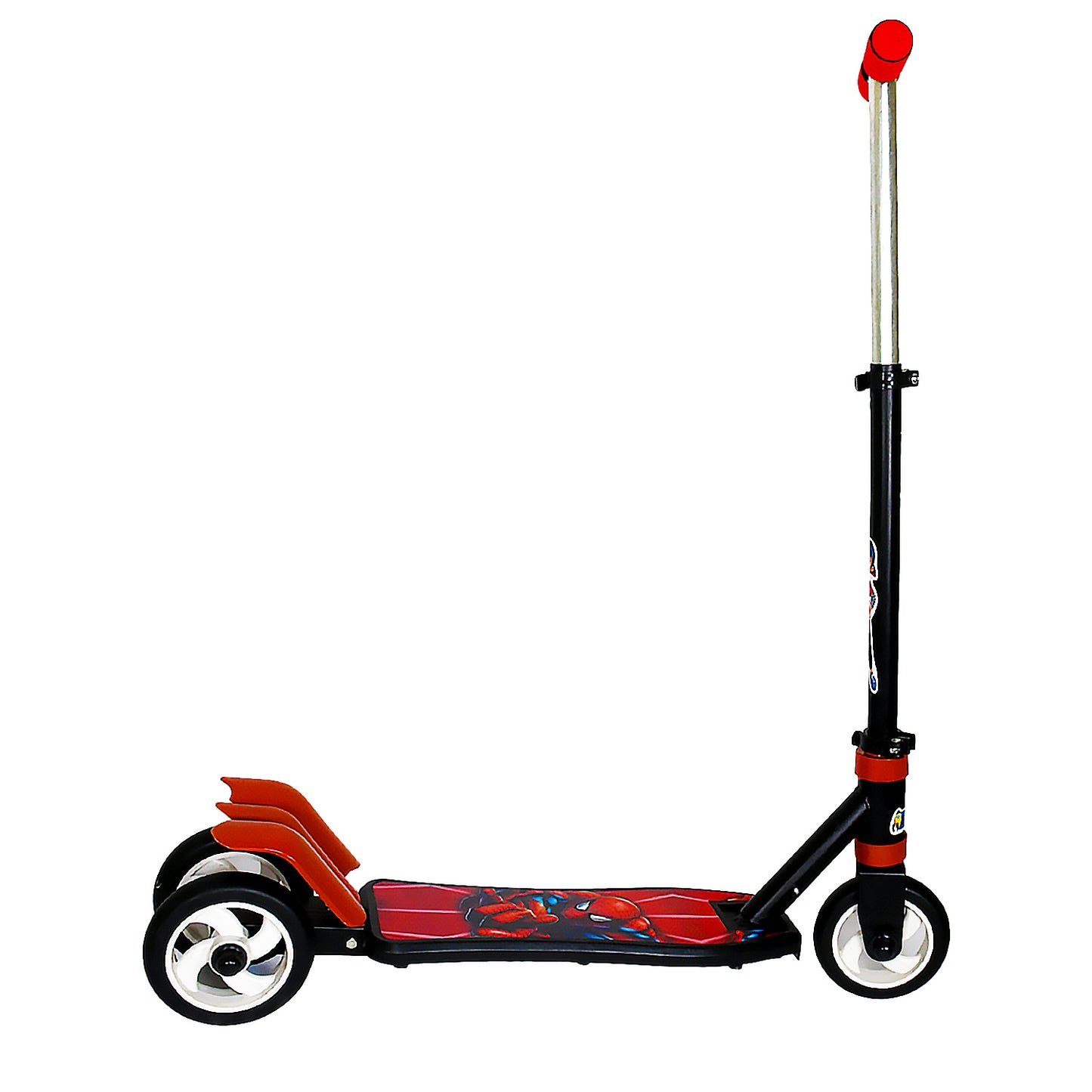 Foldable 3-Wheel Kids Push Scooter – Height Adjustable Ride-On for Boys & Girls (4-8 Years) – Multicolor (1 Pc)