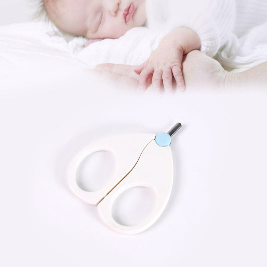 TinyTrim™ Baby Safety Nail Cutter Scissors with Round Head – Gentle & Safe Clipping for Infants (1 Pc)