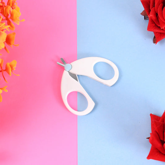 TinyTrim™ Baby Safety Nail Cutter Scissors with Round Head – Gentle & Safe Clipping for Infants (1 Pc)