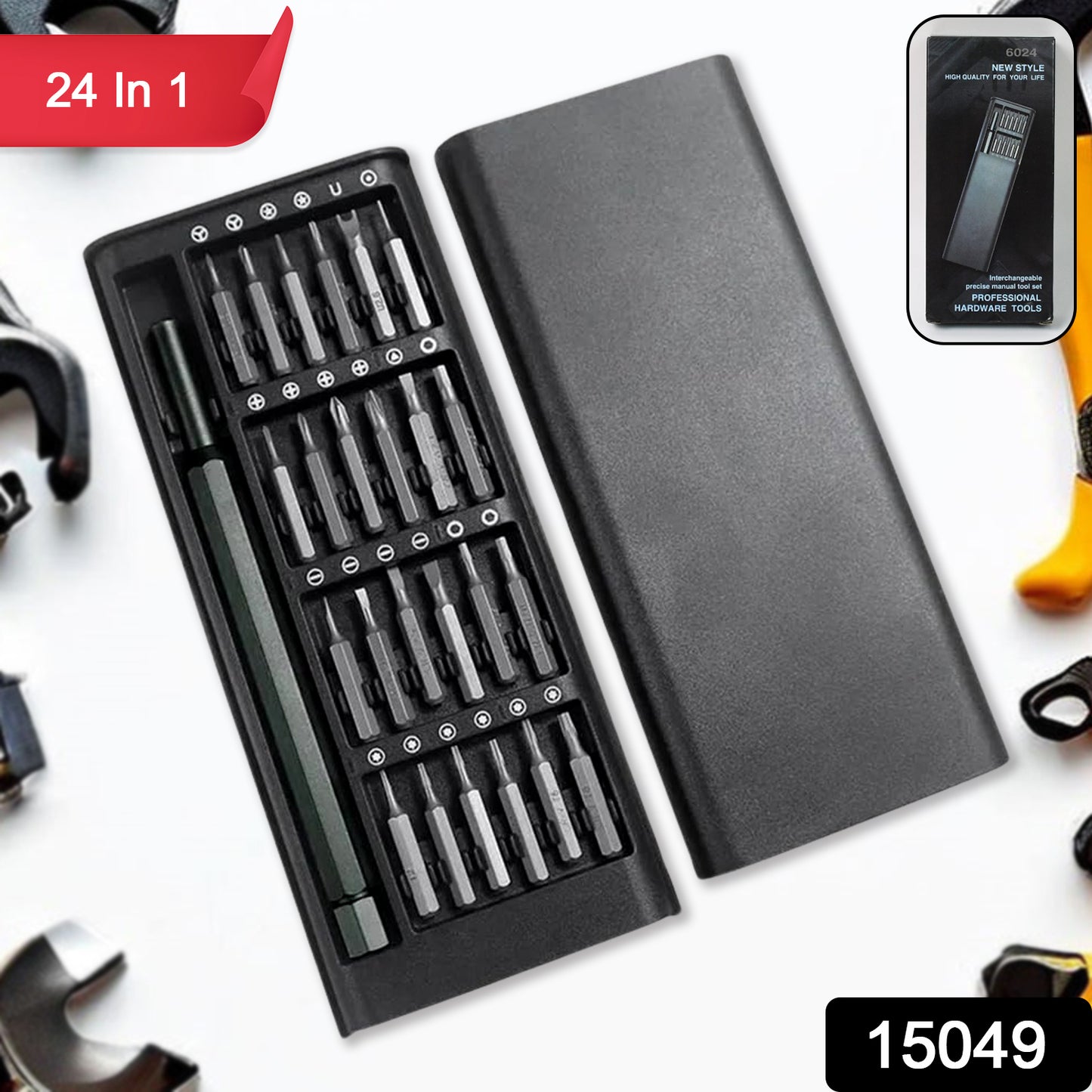 TwinSpire™ 24-in-1 Precision Screwdriver Tool Set (Magnetic Mini Repair Kit)