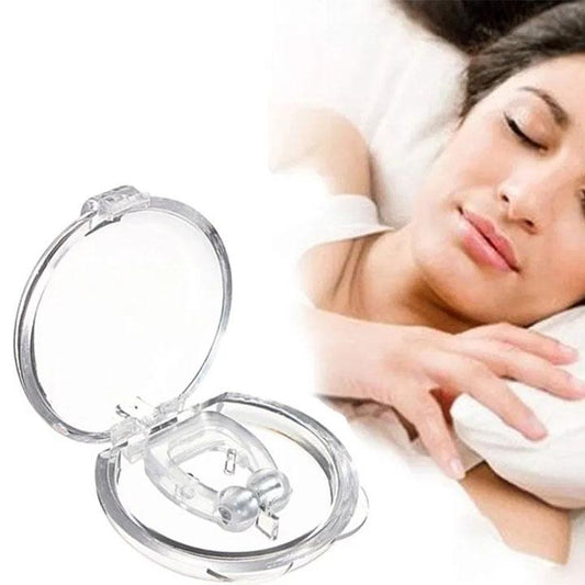 BreatheEasy Snore Stopper Nose Clip – Magnetic Anti-Snoring Aid