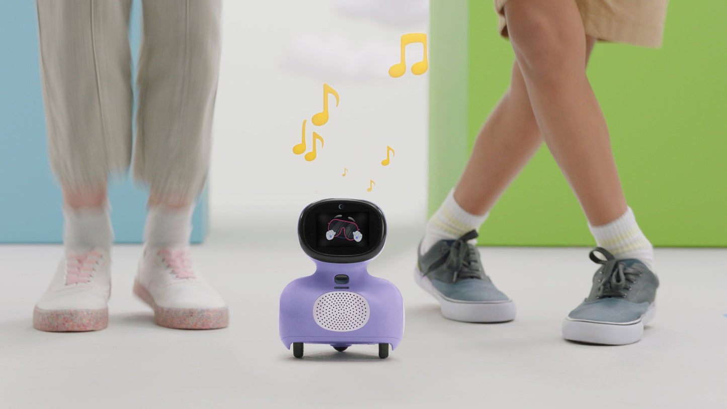 Miko My Companion Mini – AI Robot for Kids (Purple)