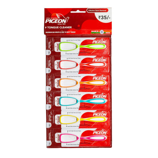 Pigeon Premium Tongue Cleaner (Pack of 6)