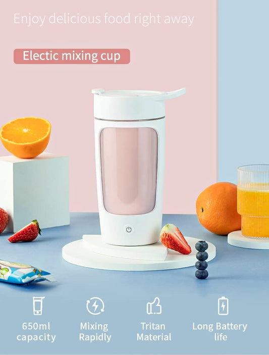 VortexMix Electric Shaker Cup – Smooth Blends On the Go