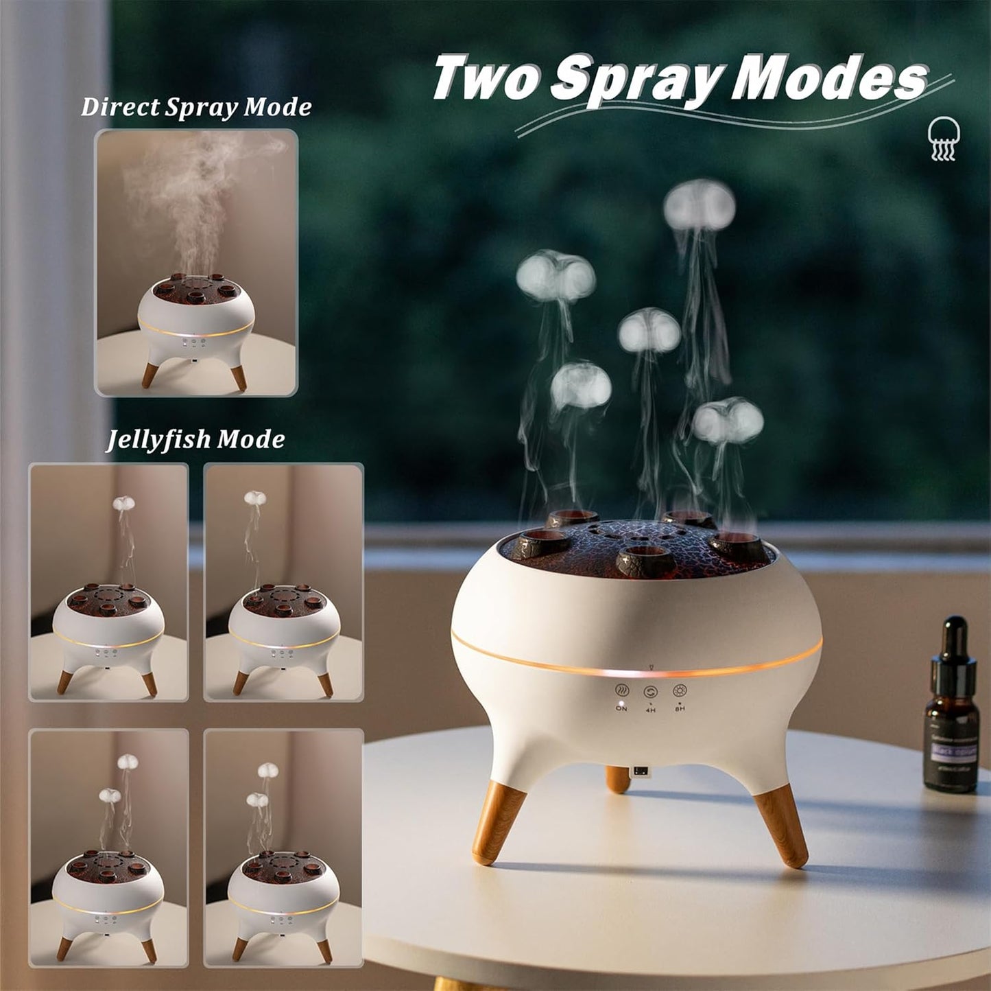 Aqua Aura Jellyfish Humidifier – Breathe Easy, Glow Deeply