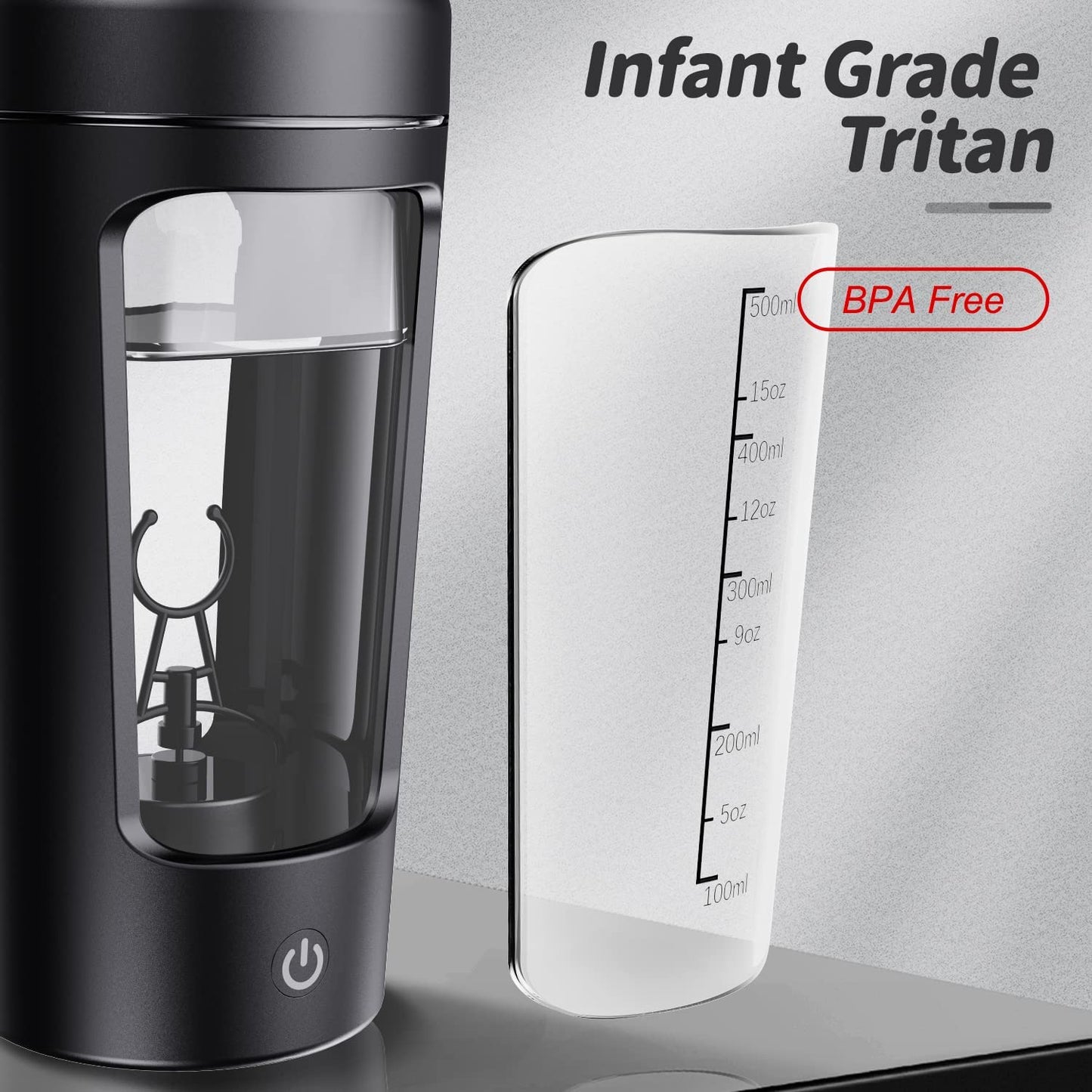 VortexMix Electric Shaker Cup – Smooth Blends On the Go