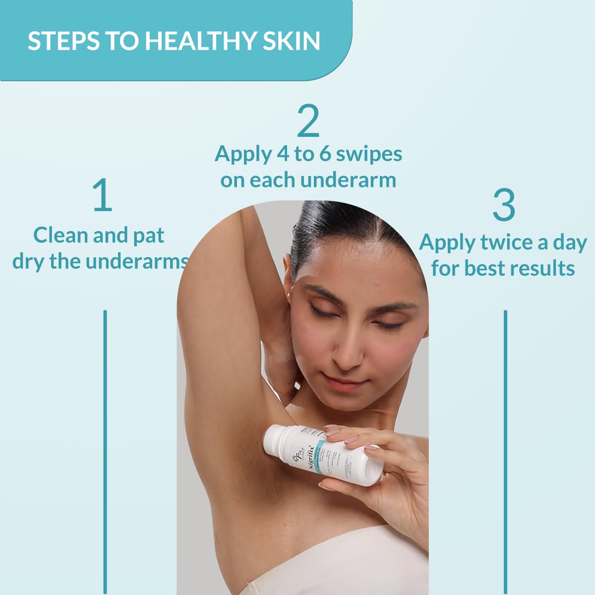 Fixderma Nigrifix Underarm Lightening Roll-On – 60ml