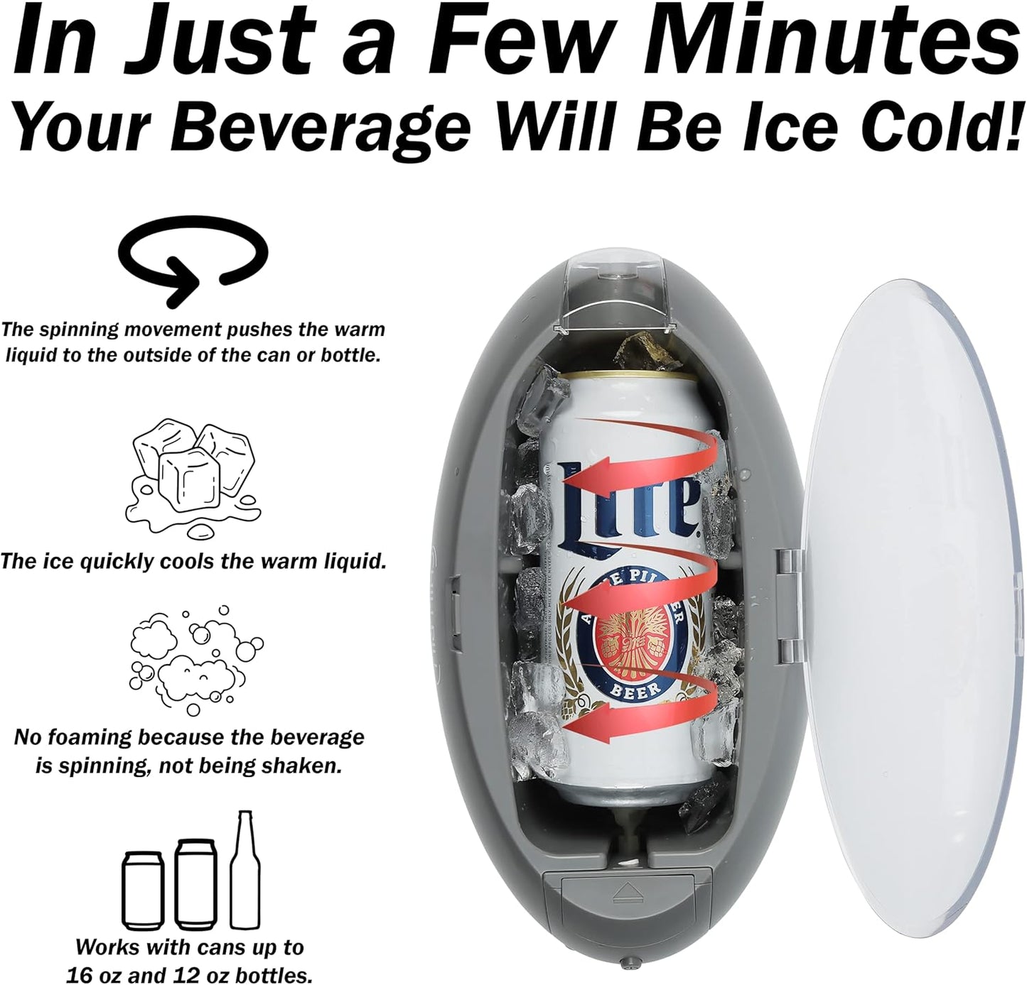 Twinspire ChillMate™ – Instant Drink Chiller