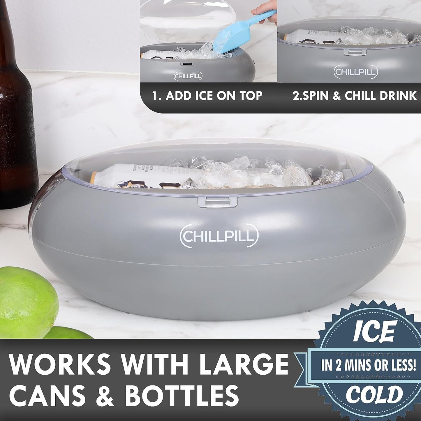 Twinspire ChillMate™ – Instant Drink Chiller