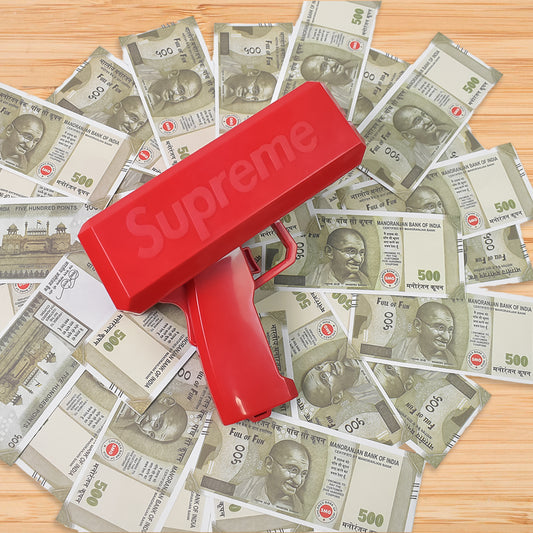 Cash Cannon Money Gun – “Make It Rain” Shooter for Parties & Events