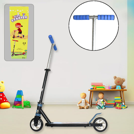 TwinSpire™ FoldPro Kids 2-Wheel Ride-On Scooter (Adjustable & Foldable | Ages 4-8 | Multicolor)