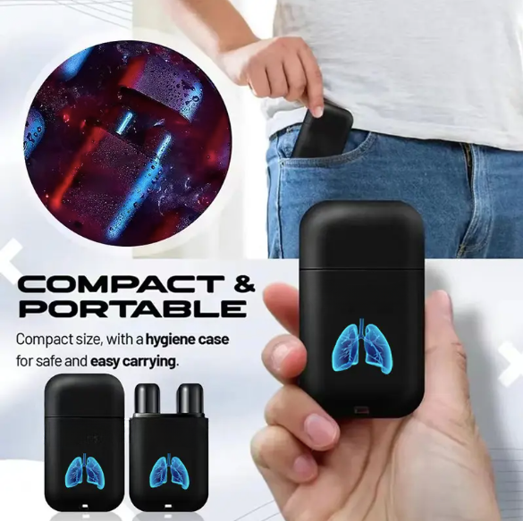 Herbal Breathe Respiratory Cleansing Aerosolizer – Natural Lung Detox & Breathing Support