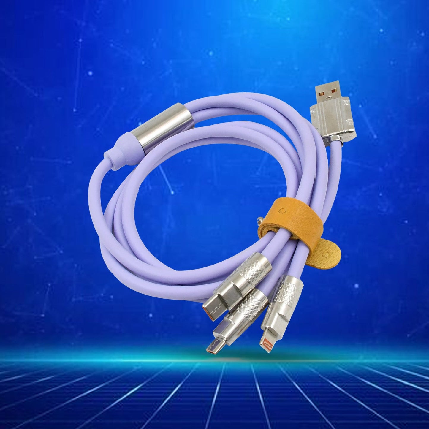 ट्विनस्पायर चार्जमास्टर™ – ३-इन-१ सुपर फास्ट चार्जिंग केबल (१ पीसी)