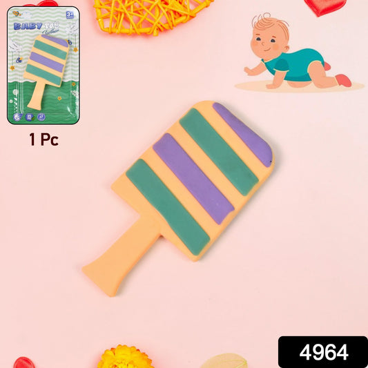 CandyJoy™ Silicone Candy-Shaped Teether for Babies – BPA Free & Food Grade (1 Pc / Mixed Color)